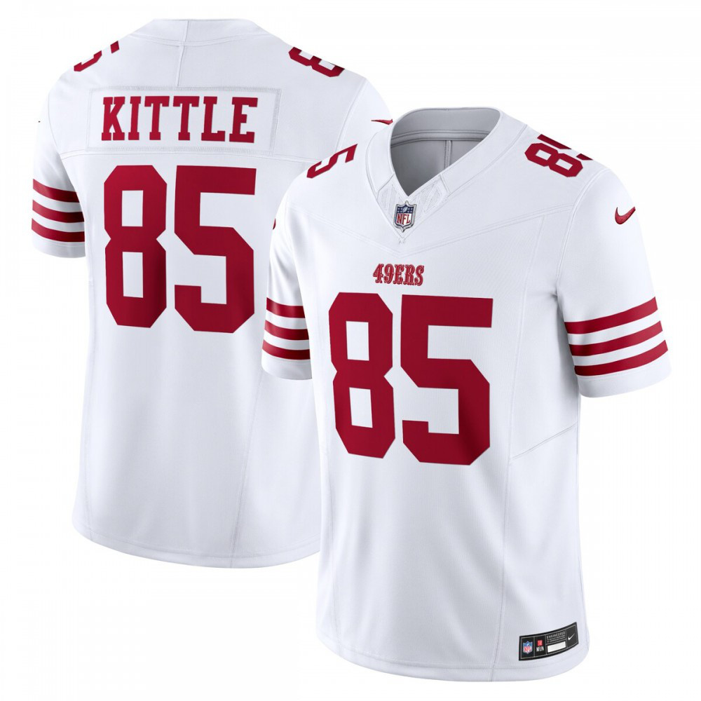 George Kittle San Francisco 49ers Nike Vapor F.U.S.E. Limited Jersey - White-GridironStore